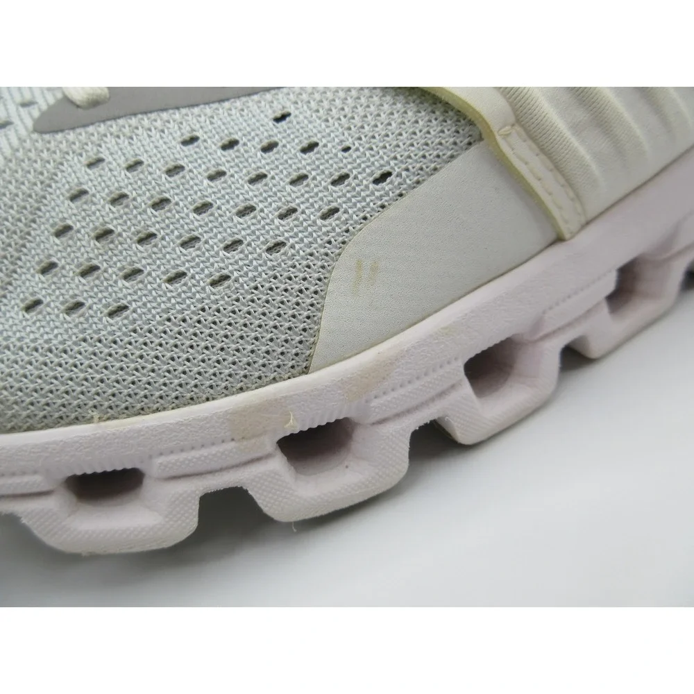 On Running Shoes Womens Size 8 Gray White Cloudswift CloudTec Helion Speedboard‎